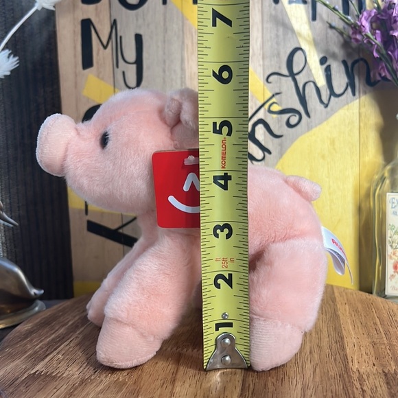 Mini Flopsie Percy Pink Piggy 8" Plush New Aurora Eco Friendly - Picture 13 of 17